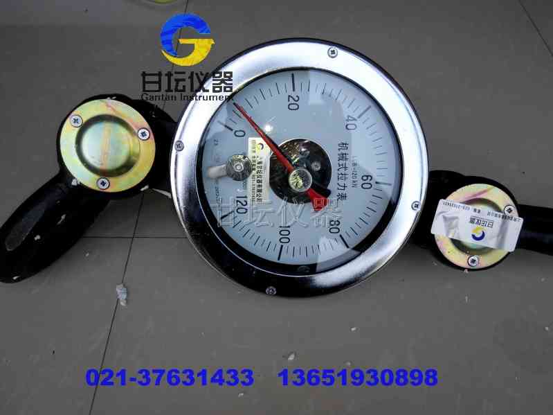 1噸機(jī)械式測(cè)力計(jì),測(cè)拉工作儀_1000KG表盤(pán)指針測(cè)力計(jì)